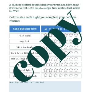 Sleepy Time Routine Tracker